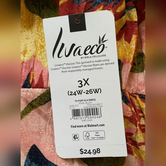 Terra & Sky Pink and Yellow Dolman Sleeve Sundress - Picture 7 of 7